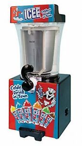 Table Top Icee Slushie Making Machine, Includes 1 Blue Raspberry &amp; Cherry Syrup,