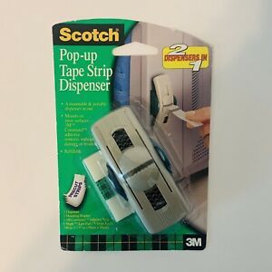 Scotch Pop-Up Tape Strip Dispenser New
