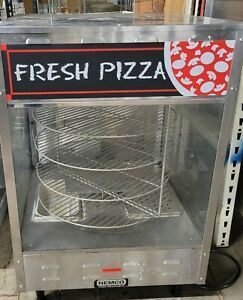 Nemco Pizza Merchandiser rotating, 4 tier, 18&#034; diameter racks