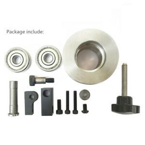 Adjustable 2 Bearing Driven Wheel Belt Sander Wheel Accessories Assembly Tools