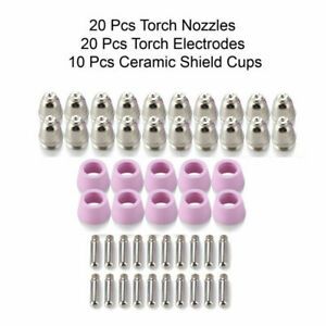 Plasma Welding Nozzles Torch For CUT-50 APC-50 CTS-200 Ceramic Cup Shield Tips