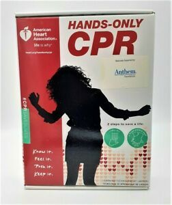 American Heart Association Hands Only CPR Kit Mini Anne NIB