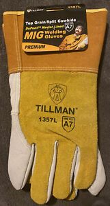 John Tillman &amp; Co 1357L Gloves Premium MiG Welding Gloves