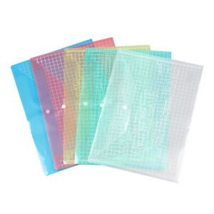 A4 Document Bag Stationery Cash Letter Cards Storage Bags Office School Supplies