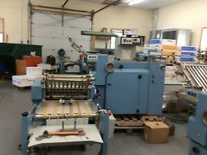 MBO Folder B20-P with Angle S/N P07-101 in Good Condition
