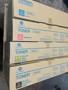 Genuine Konica TN314 CMYK Toner Set For Bizhub C353 and C353P