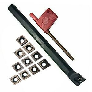 Solid SCLCR Boring Bar Threading W/ Wrench 95° CCGX CCMT CCMT32.5 Durable