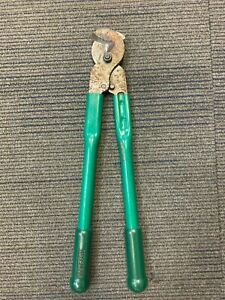 Greenlee 718 18-Inch Heavy Duty Manual Copper/Aluminum Cable Cutter Cutting Tool