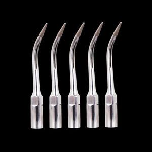 5PCS Dental Ultrasonic Scaler Scaling Endo Perio Tip  P4D Fit EMS Woodpecker