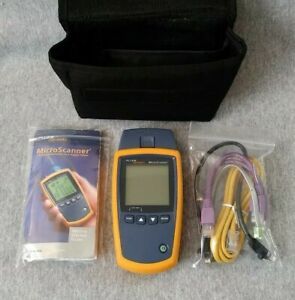 Fluke Networks MicroScanner2 Cable Verifier  - Pre-Owned - Works Fine