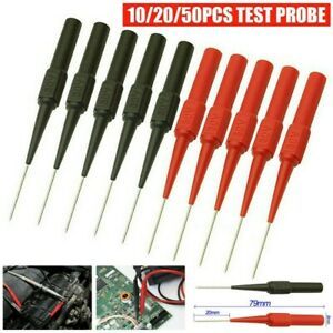 Quality 10 Piece Test Probe Lead Wire Kit Probes Plug Grabber For Multimeter