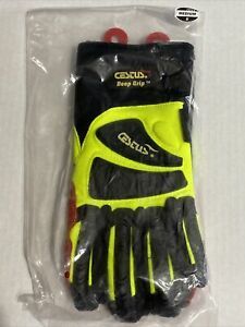 (1) Cestus Deep Grip Gas &amp; Oil Glove with Impact Protection #3026 Medium Size 9
