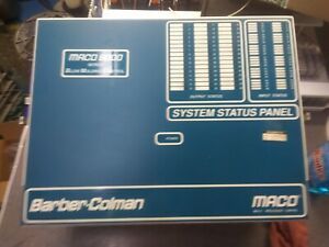 Barber Colman MACO 6000 Card Rack with Cards