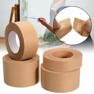 Gummed Kraft Paper Brown Masking Tape Paper Adhesive For Box Sealing Packaging T