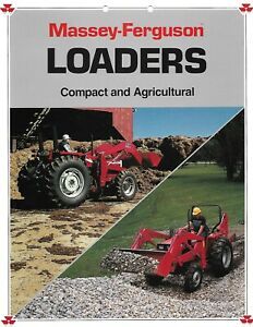 Equipment Brochure - Massey Ferguson - Compact / Farm Loaders - c1989 (E6765)