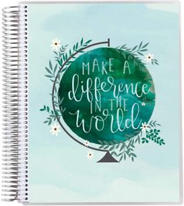 8.5&#034; x 11&#034; Teacher Lesson Planner (July 2021 - June 2022) - Make a Difference Co