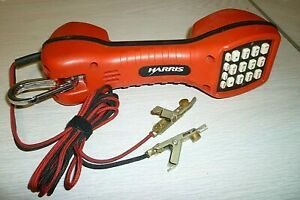 Harris (NOW FLUKE) TS30 Lineman&#039;s Handset Telephone Test Set - Model 30800-009