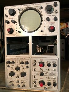 Tektronix 555 Oscilloscope &amp; Type 1A1 &amp; CA Plug in units   MASSIVE COLLECTION