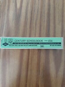 Century Schoolbook Type 10 Point CAPS Series 454
