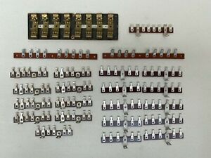 SOLDER TERMINAL STRIPS, 5,6 AND 9 TERMINAL + MORE