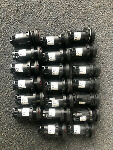 Lot of 19 X IDEC HW-P Indictor Lights-9Red and 10 Green-used