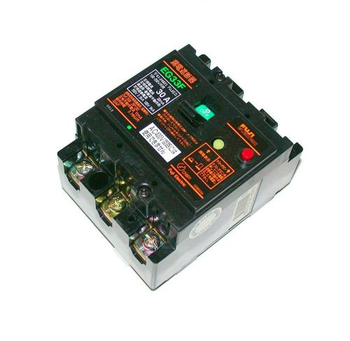 New fuji electric 30 amp circuit breaker 400 vac  model eg33f for sale