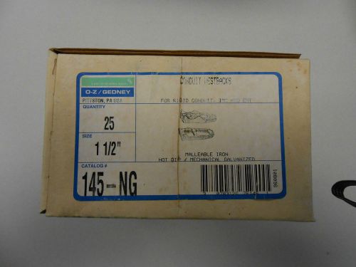 O-z gedney conduit nestbacks for: rigid, imc, emt 145-ng 25 per box for sale