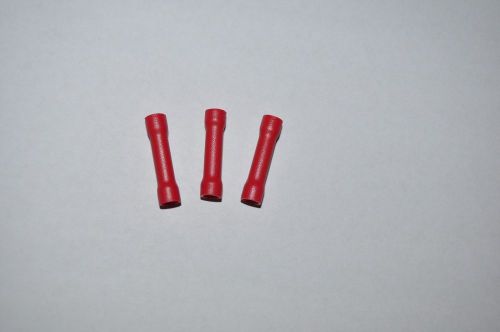 50 pc 22-18 awg butt splice  crimp connectors for sale