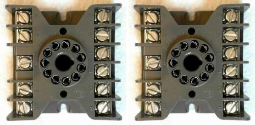 Relay socket 11 pin octal type - 2 per order for sale