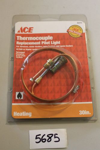 LOT OF 2 ACE THERMOCOUPLE REPLACEMENT PILOT LIGHT 42373 30&#034; (5685)