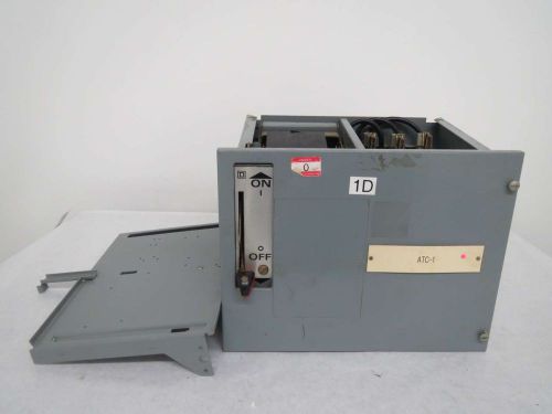 Square d m5dsafs100 480v-ac 100a amp disconnect fusible mcc bucket b337982 for sale