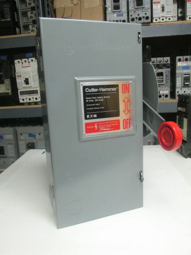 NEW Cutler-Hammer 30A, 240V Duty Safety Switch Cat# DH221NGK  Fusible .. VQ-307