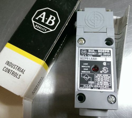 New Allen-Bradley, A-B 802PR-LAAB1 Self Contained Proximity Switch Series C