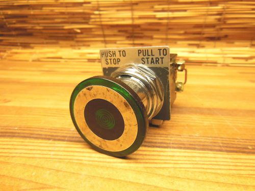 Cutler hammer 10250t push button switch start/ stop for sale