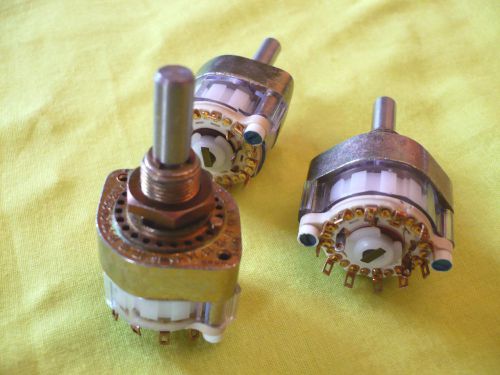 1 pcs elma high end switch  - 6 pos   -  shaft 6mm/15mm - nos - (auction18) for sale