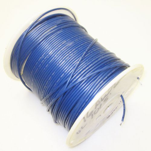 690&#039; interstate wire wpb-1626-6 16 awg blue lead wire hook up stranded for sale