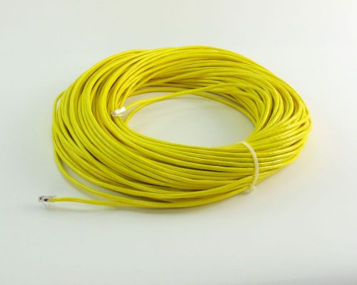 300ft systimax gigaspeed 1071e ethernet cable cat5 plugs yellow jacket nos for sale