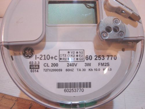 4 ge kilowatthour digital meters new electric power measurement 240 volt for sale