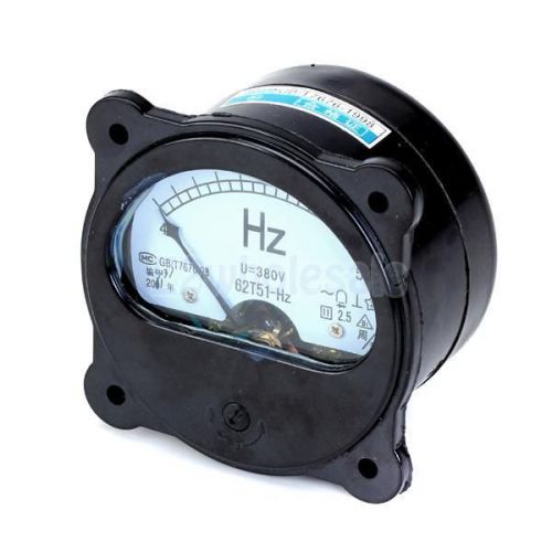 45-55hz ac 380v round analog frequency panel meter gauge -20 ~50 deg c for sale