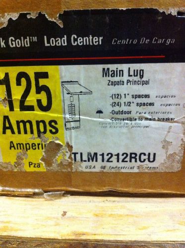 Tlm1212rcu mod2 ge powermark gold load center 125 amp 120/240v 1ph-3w (new) for sale