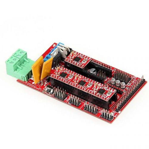 Reprap ramps1.4 for arduino mega2560 and 4pcs stepper driver a4988 prusa mendel for sale