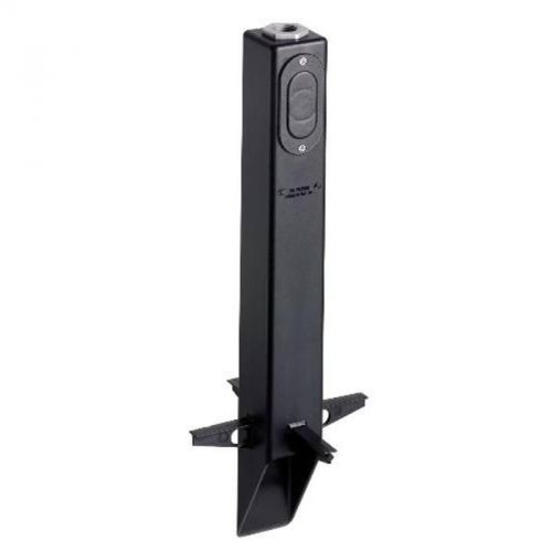 Outdoor light fixture support post 19.5&#034; black gpl19b arlington outlet boxes for sale