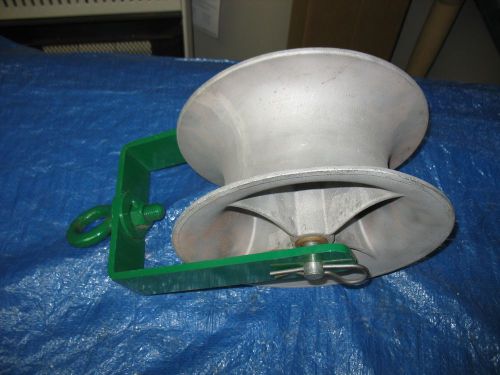 GREENLEE Pulling Sheave 10&#034; Diameter Sheave Good Condition
