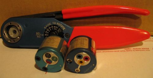 Big Daniels DMC M22520/1-01 AF8 Crimper Tool with positioners TH1A, TH4