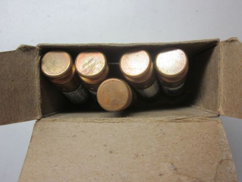New 5 Fuses Box Buss 4 amp 4A FRN-R-4 250V or less RK5 Non Renewable Fuse