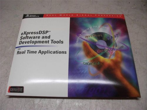 NEW - Texas Instruments xEpress DSP Software &amp; Development Tools TMDSCCS6000-1