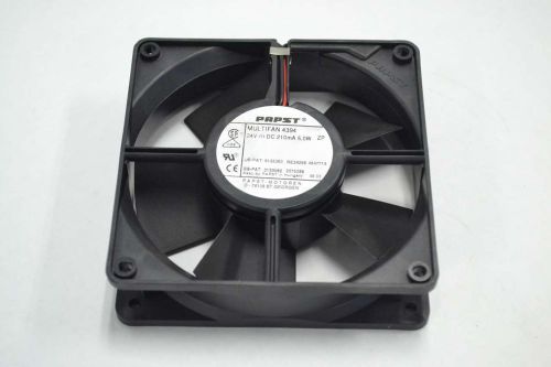 Papst 4394 multifan 5w watt 210ma 24v-dc 119mm 100cfm cooling fan b354950 for sale