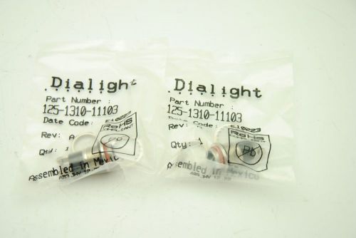 Dialight 125-1310-11103, t3-1/4 oiltight mini bayonet base lens holder, lot of 2 for sale