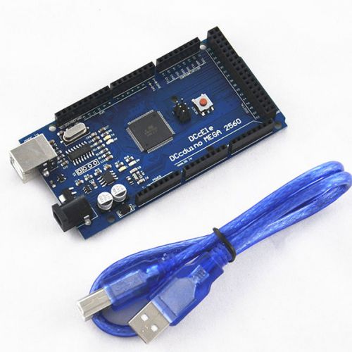 New ATmega2560-16AU CH340G MEGA 2560 R3 Board Free USB Cable for Arduino