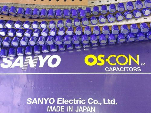 [150 psc].SANYO OS-CON 47uF/25V solid aluminum capacitors SC series